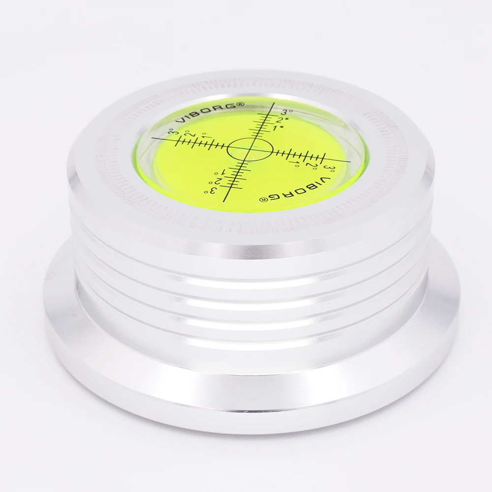 

Viborg LP528S 50HZ silver 280g Record Weight LP Disc Stabilizer Turntable Vinyl Clamp HiFi