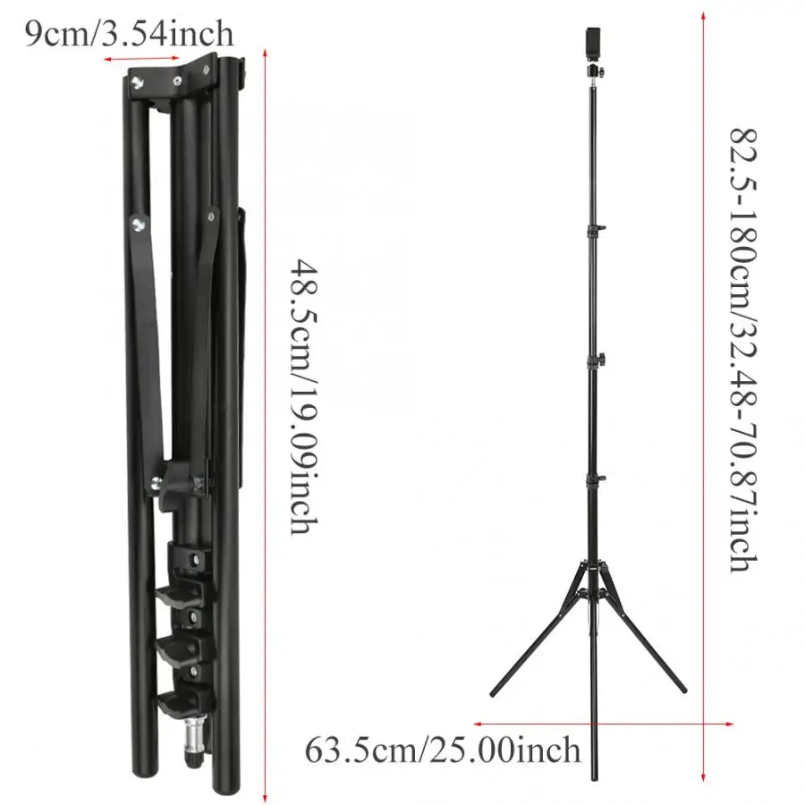 Легкий штатив для лампы складной держатель смартфона SLR DSLR | Электроника