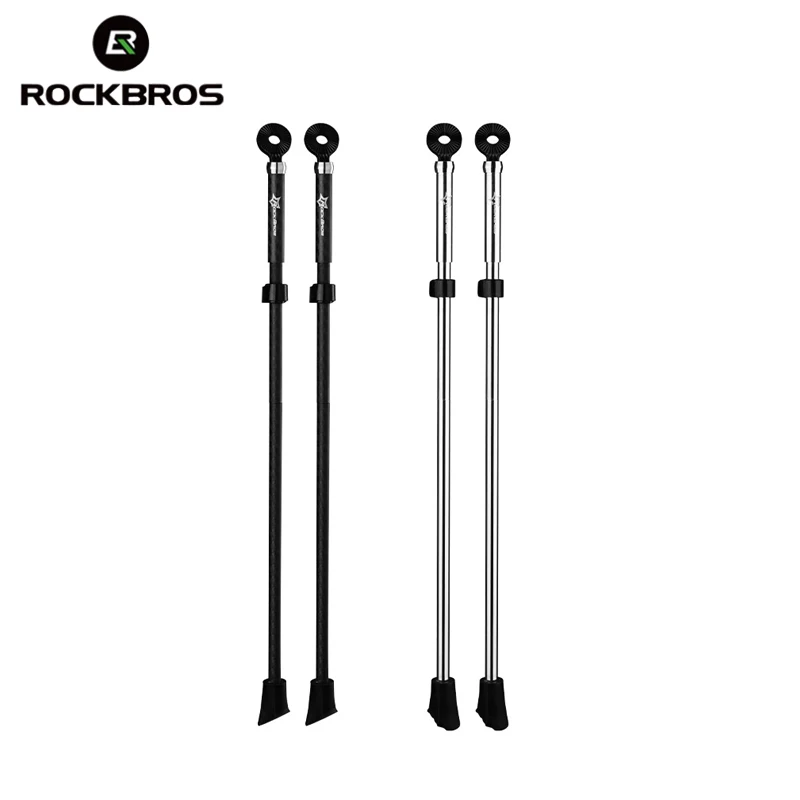 Велосипед ROCKBROS Kickstand Quick Release велосипедная ножная поддержка MTB дорожный велосипед углеродное волокно складной парковочный стеллаж велосипедная подставка