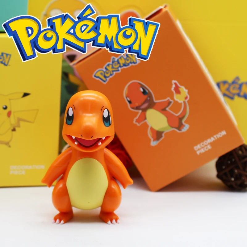 

Pokmon series trendy blind box Pokmon car Pikachu model doll handmade Christmas gift collection toy for children