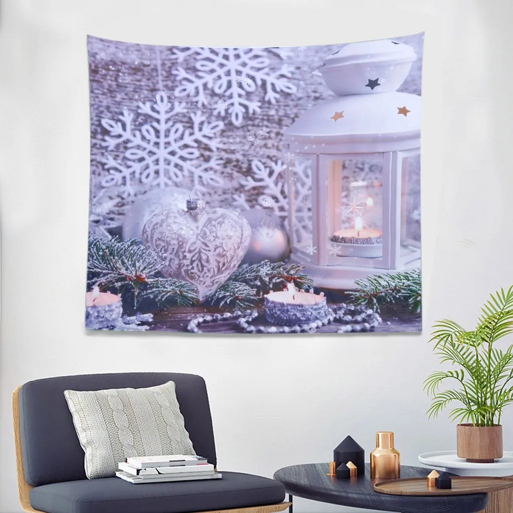 Ouneed гобелен рождественское освещение украшения живопись настенный подвесной