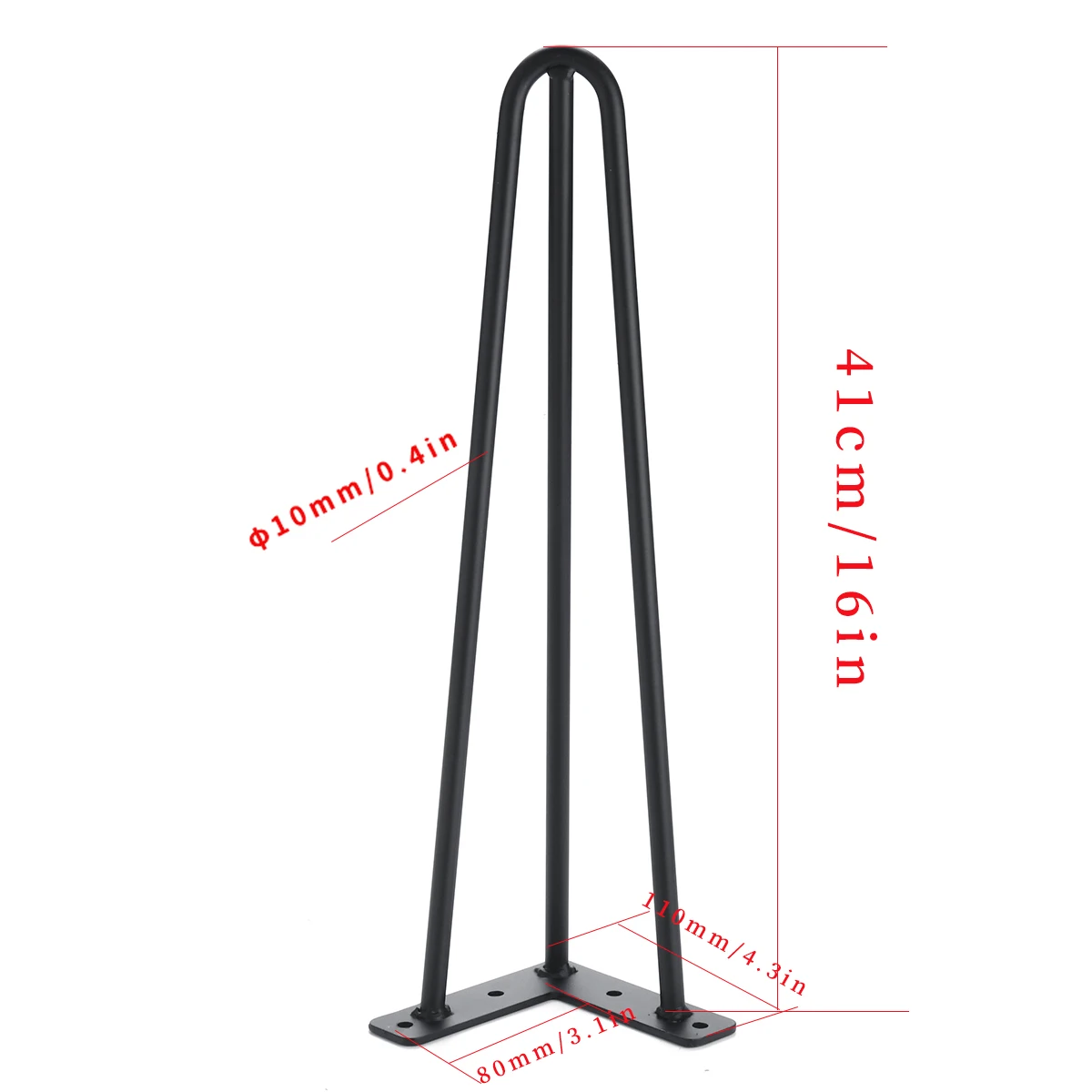 

4pcs Iron DIY Table Legs Metal Hairpin Leg Furniture Accessories Kitchen Furniture Legs Hairpin Table Legs Home Furniture meuble