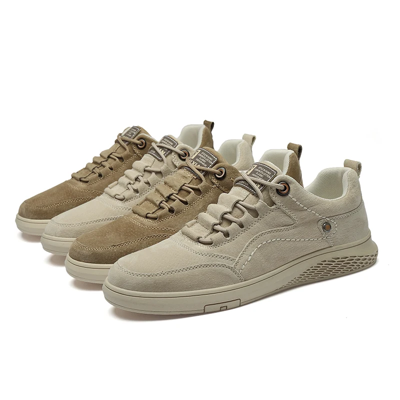 Boat Shoes men Flats Shoes Men Comfortable outdoor Casual Shoes Genuine Leather Boat Shoes Loafers Breathable High Quality shoes