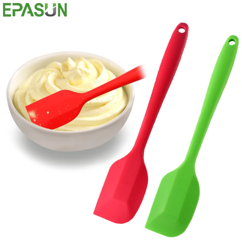Большой силиконовый шпатель для торта скребок пищевого класса теста смеситель