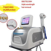 2022 latest professional 808 3 wavelength 2000w high power alexandrite laser 808nm 755nm 1064nm diode laser hair removal machine