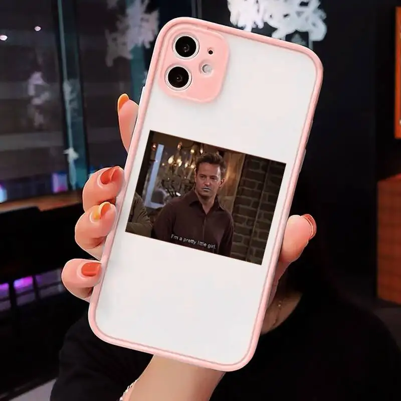

friends tv show Phone Case Matte Transparent For iPhone 12 Mini 11 Pro XR XS Max 7 8 Plus