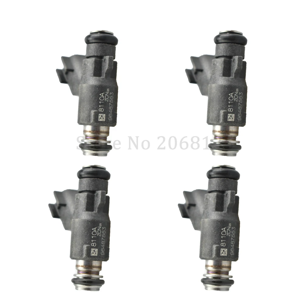 

4pcs Fuel Injector Nozzle FJ1023 96487553 for CHEVROLET AVEO 2007~2017 AVEO5 2007~2008 1.6L L4