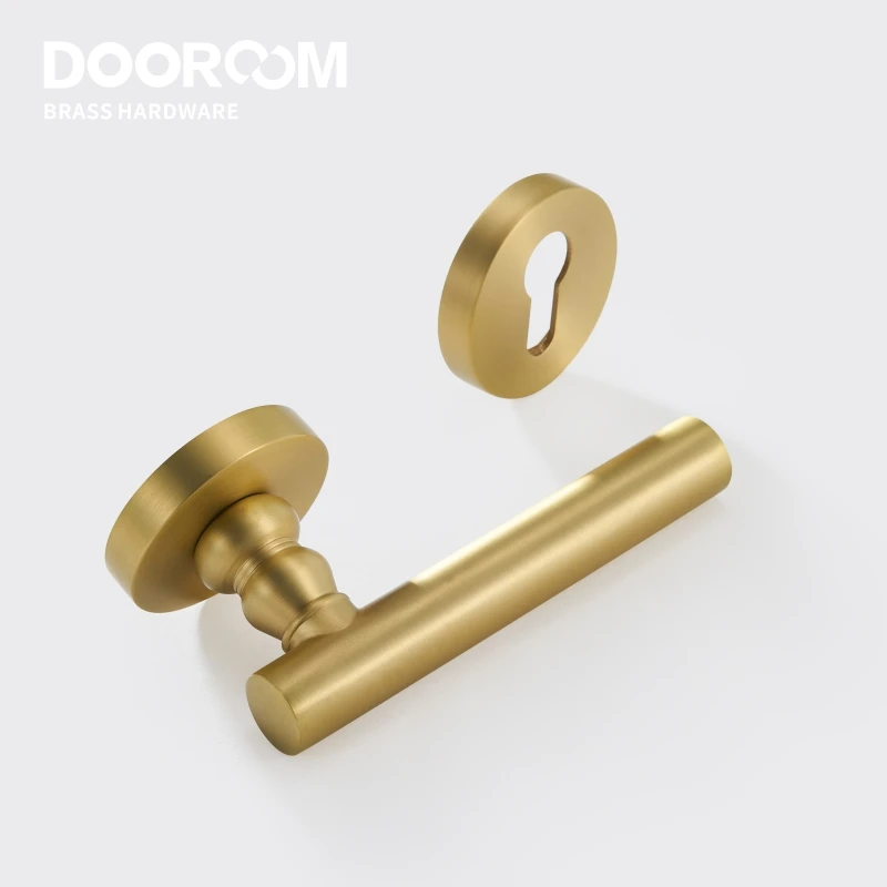 Dooroom латунный дверной замок набор современный скандинавский интерьер спальня
