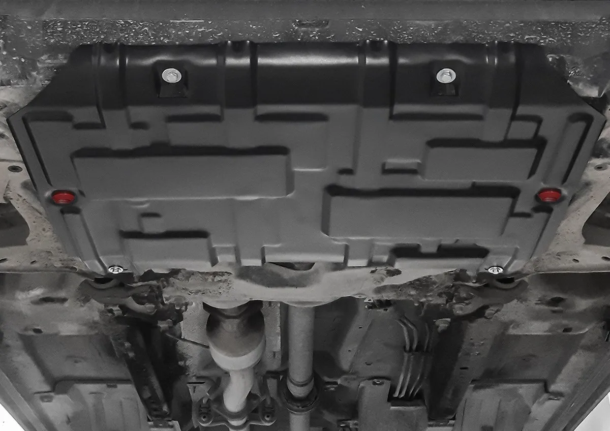 Защита картера и КПП Автоброня для Haval F7 2019-н.в./F7x 2019-н.в. сталь 1.8 мм с крепежом