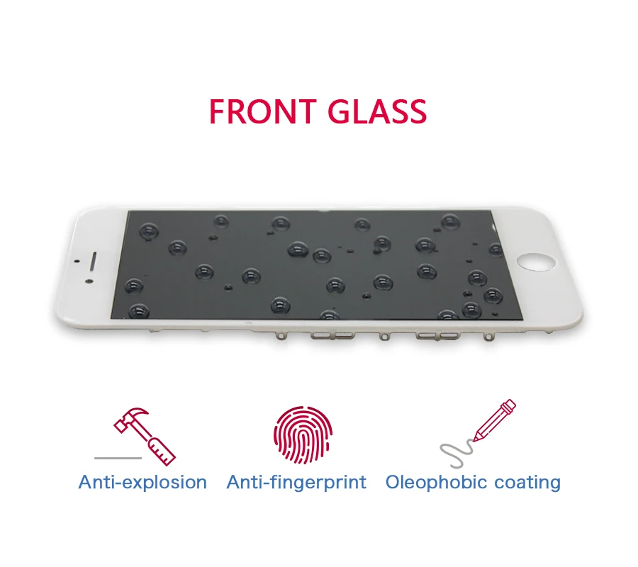 Pantalla для iPhone 8 ЖК дисплей замена 3D сенсорный дигитайзер сборка экран 6 7 Plus с