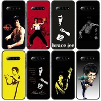 bruce lee chinese kongfu anime phone case for xiaomi redmi black shark 4 pro 2 3 3s cases helo black cover silicone back prett