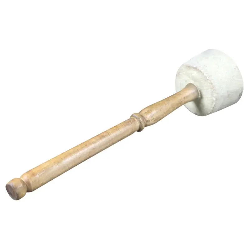 HOT Religion Mallet Stick Tibetan Buddhist Therapy Dharma Chanting Sound Copper Nepalese Meditation Monks Decor Singing Bowl - Цвет: A9