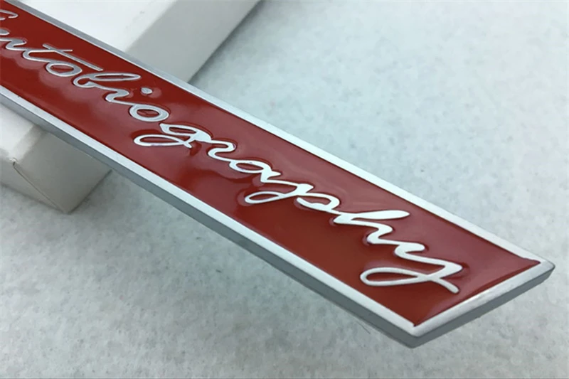 

SV Autobiography Trunk Tail Emblem for Land Rover 2 3 4 Evoque Range Rover Freelander Discovery Defender Velar Sport Car Sticker