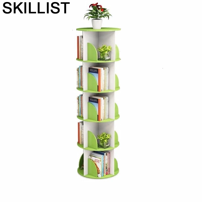 Вращающаяся деревянная полка для лестницы в винтажном стиле| |