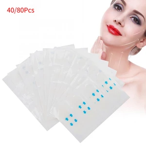 4080 шт., невидимые тонкие наклейки для подтяжки лица
