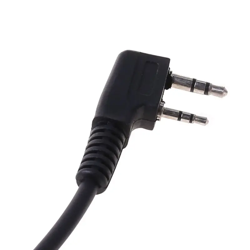 

New 2 Pin 4-Wire Speaker Mic Cable for baofeng UV5R/Kenwood TK370/Linton YTY Walkie Talkie For North Peak For Quansheng For