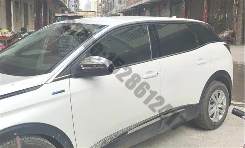 

for Peugeot 4008 2014-2019 ABS Chrome Rearview mirror cover Trim/Rearview mirror Decoration Rearview Rear View Overlay