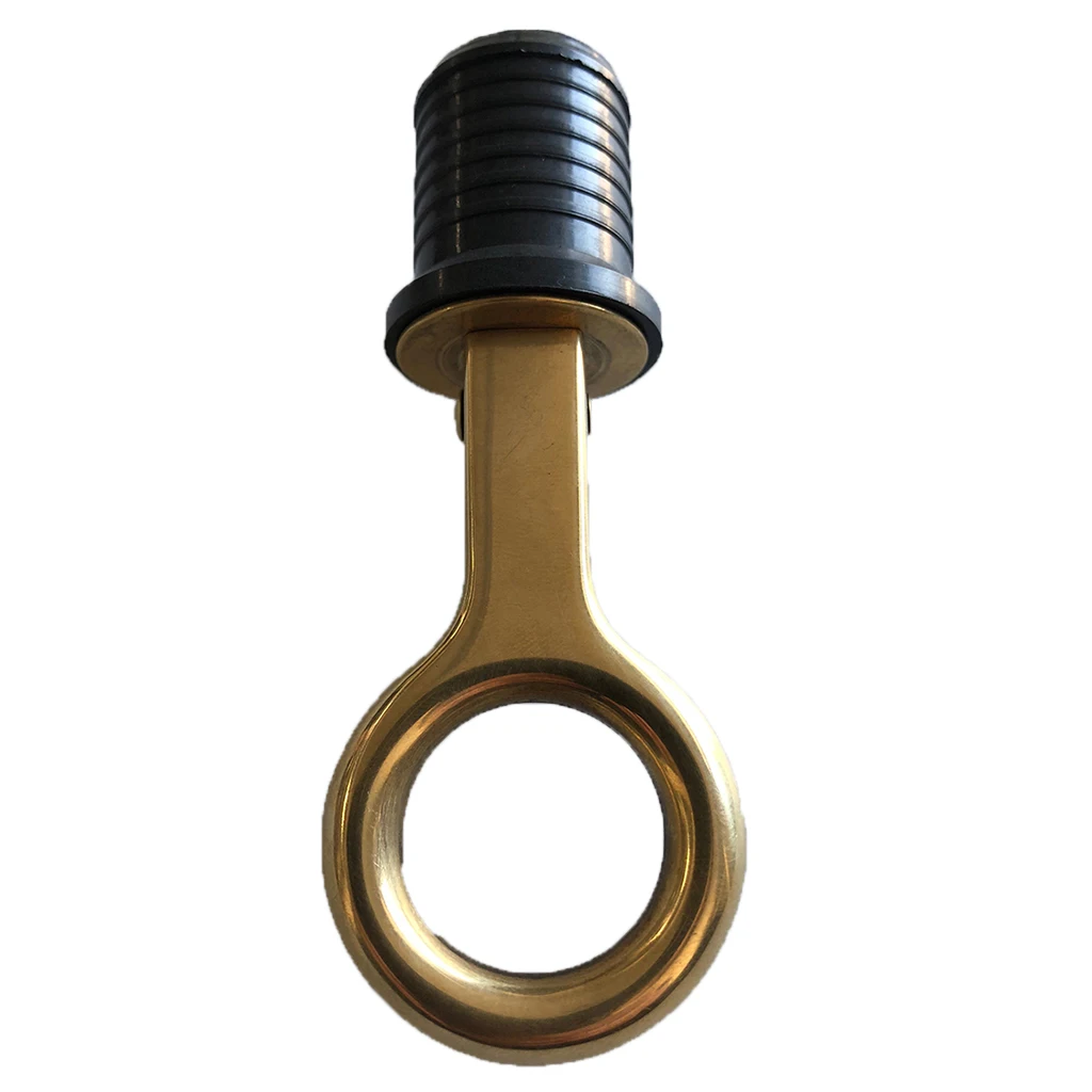 

Brass Snap Handle Drain Plug for Boat Marine Yacht (1-inch 25mm)