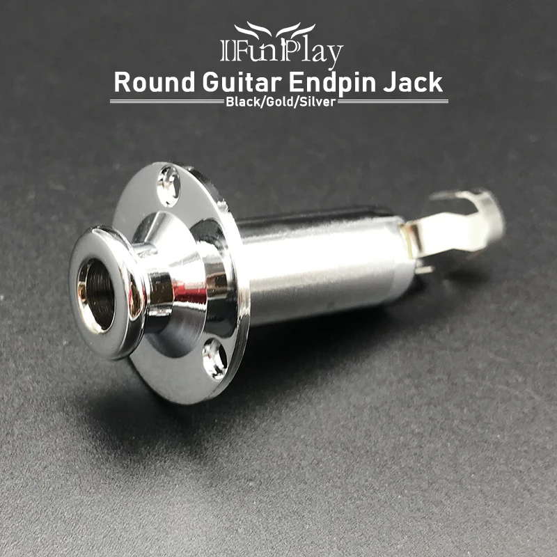 Акустическая электрическая гитара EQ Pream Endpin Jack круглый цилиндр для гитары
