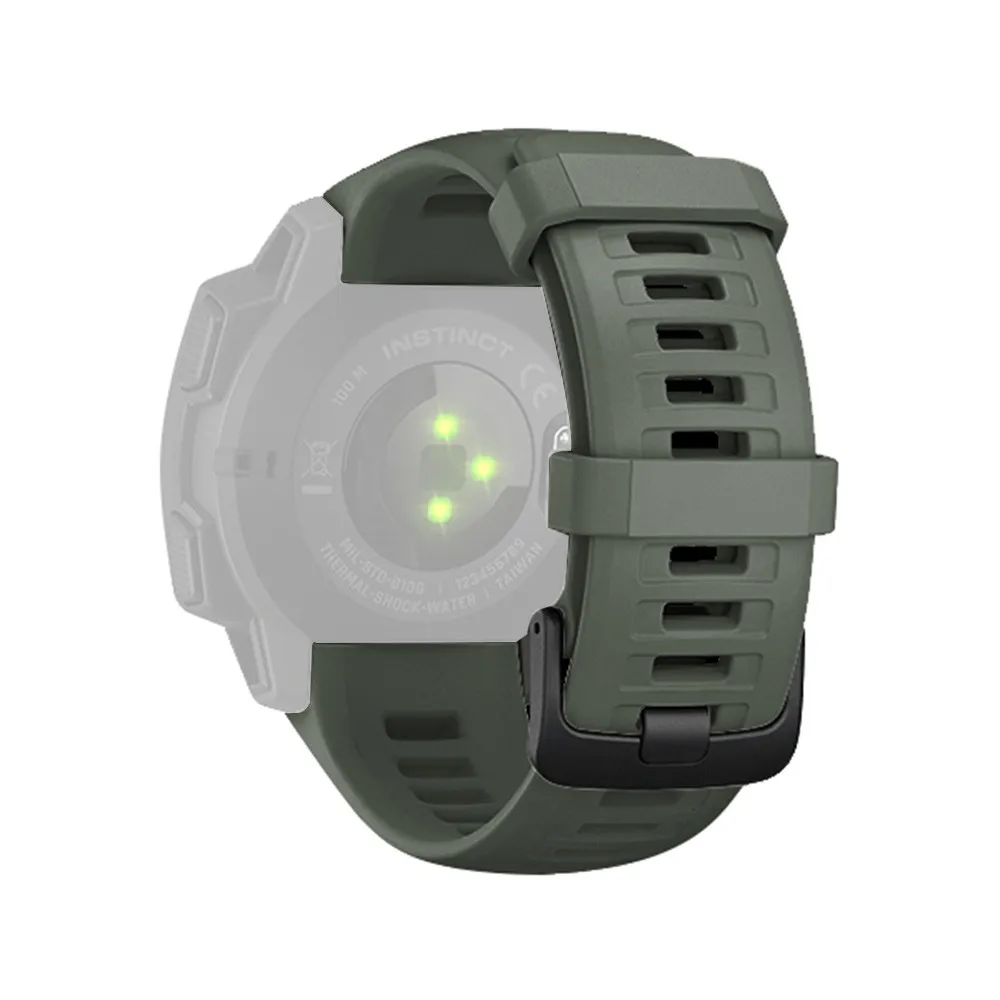 Sport Silicon eQuick Release Replacement Strap Watch Band for Garmin Instinct Bracelet WatchWrist Belt 12 Colors 19Nov07 | Наручные часы
