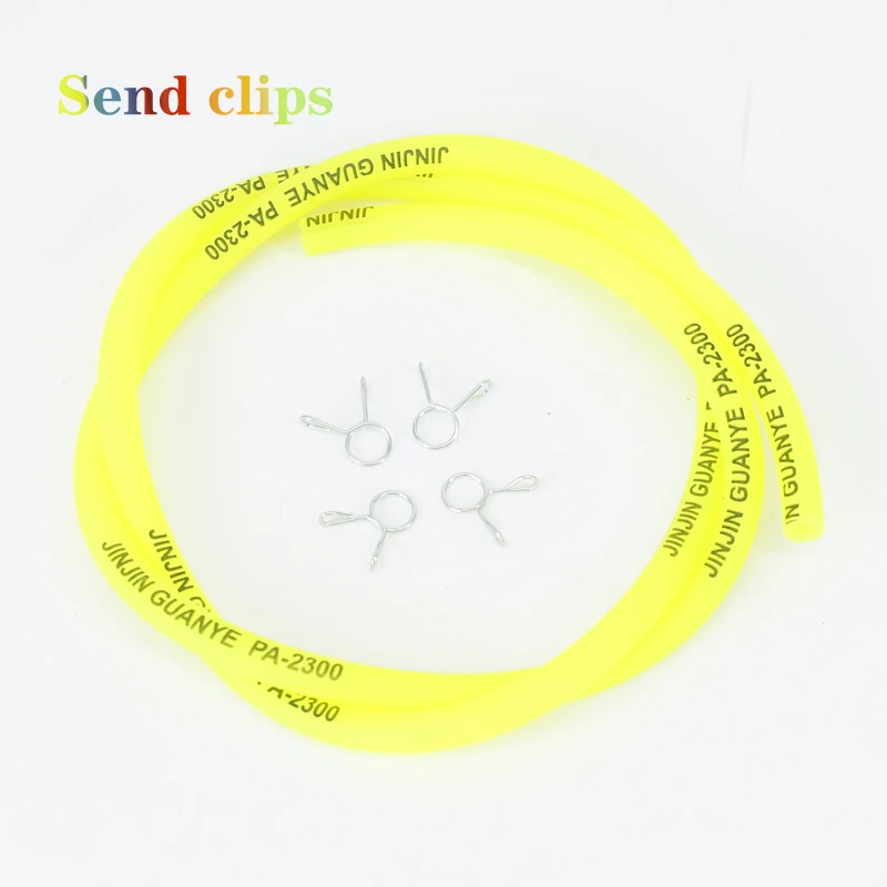 Motorcycle Hose 1Meter Petrol Fuel Line Gas Oil Pipe Tube Rubber For Honda Yamaha Aprilia Buell TRIUMRH SUZUKI Kawasaki | Автомобили и