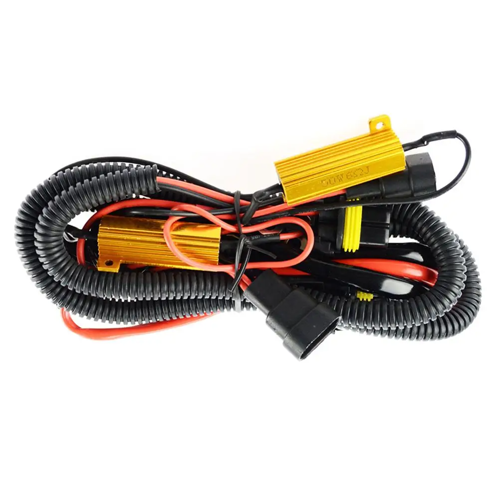 

Newest HID Anti-Flicker Relay Wiring Harness For H1 H3 H7 H10 H11 9005 9006