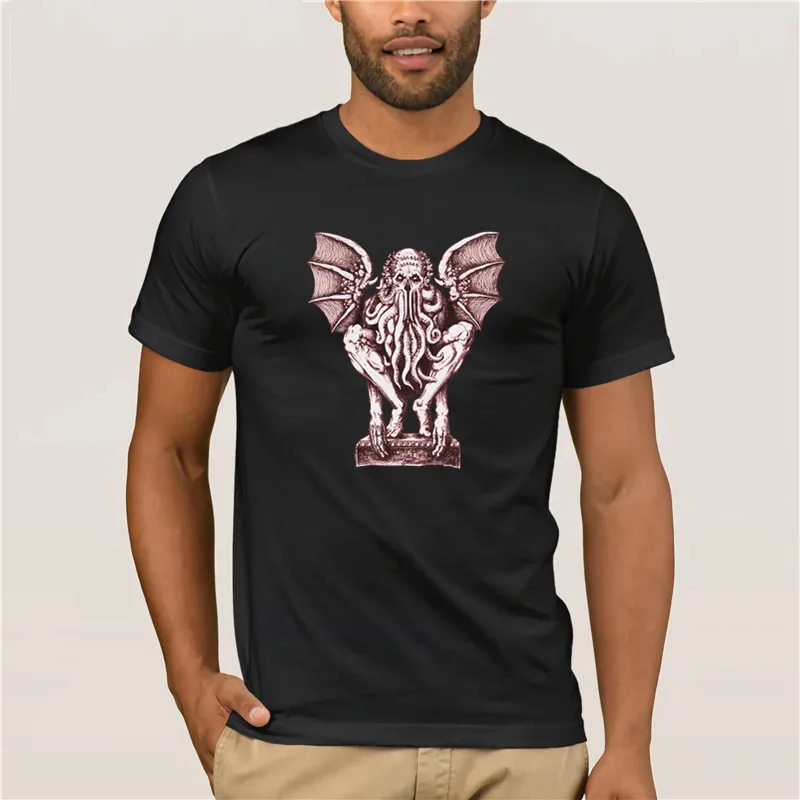 2020 BAPHOMET CTHULHU футболка a r Wars H p loveccraft Miskatonic Arkham Новинка Marka|Мужские футболки| |