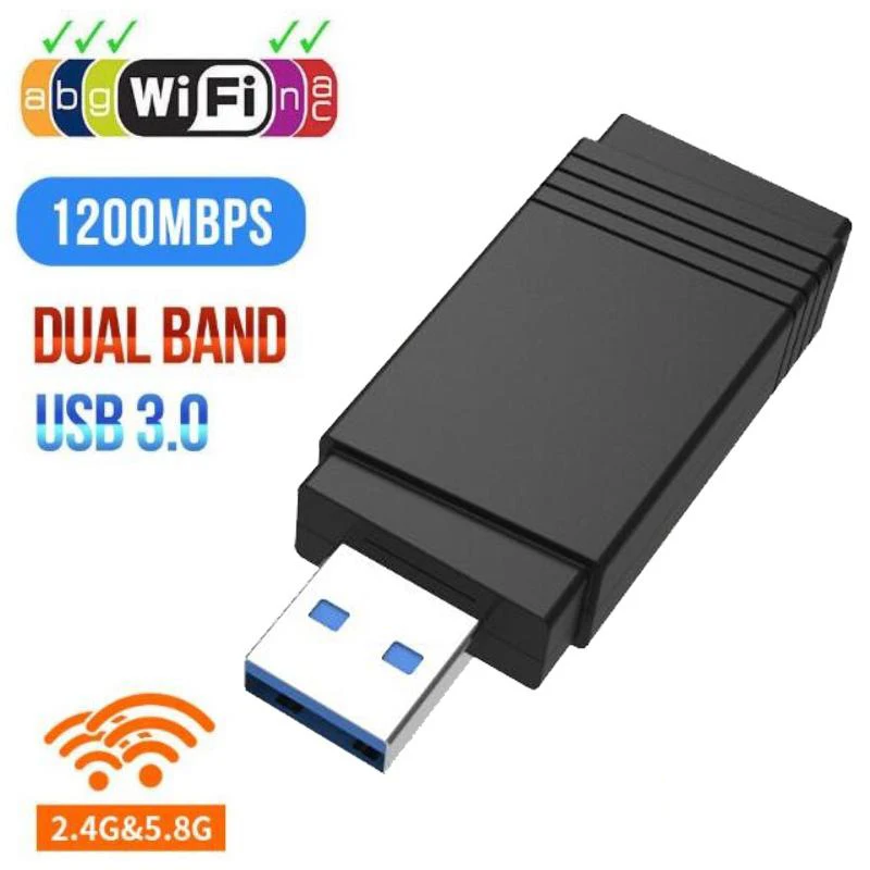 

Новый беспроводной USB Wi-Fi адаптер USB 1200 2,4 Мбит/с ГГц