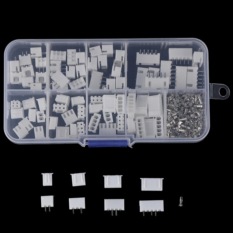 JST-XH комплект 2/3/4/5Pin XH2.54MM терминал Корпус PCB Header разъемы проводов 150 шт./кор. Лидер