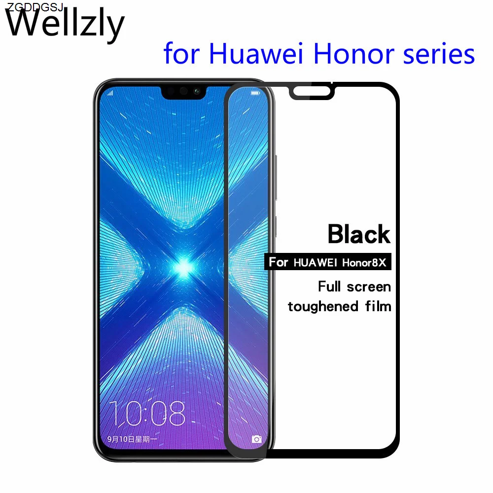 

Защитное стекло, закаленное стекло 9H для Huawei Honor 10 8x Max 7x 8x 8c 8 9 Lite 10