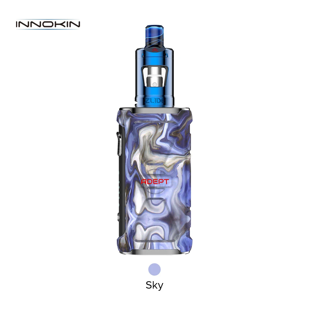 Новое поступление Innokin Adept ZLIDE vape Kit 3000 мАч батарея с 2 мл бак коробка мод комплект 510