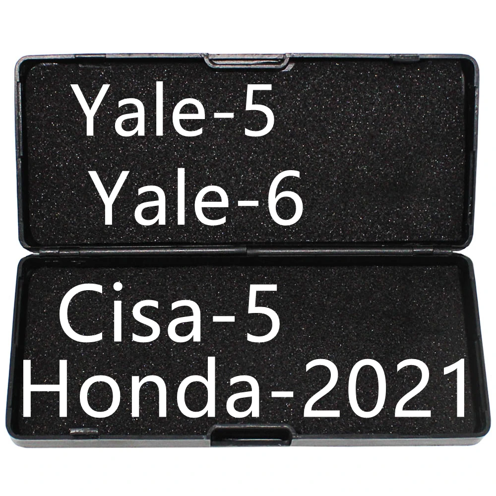 

Ящик, новый инструмент Lishi 2 в 1, инструмент Yale-5 Yale-6 детской модели, слесарный инструмент, черный ящик/лот