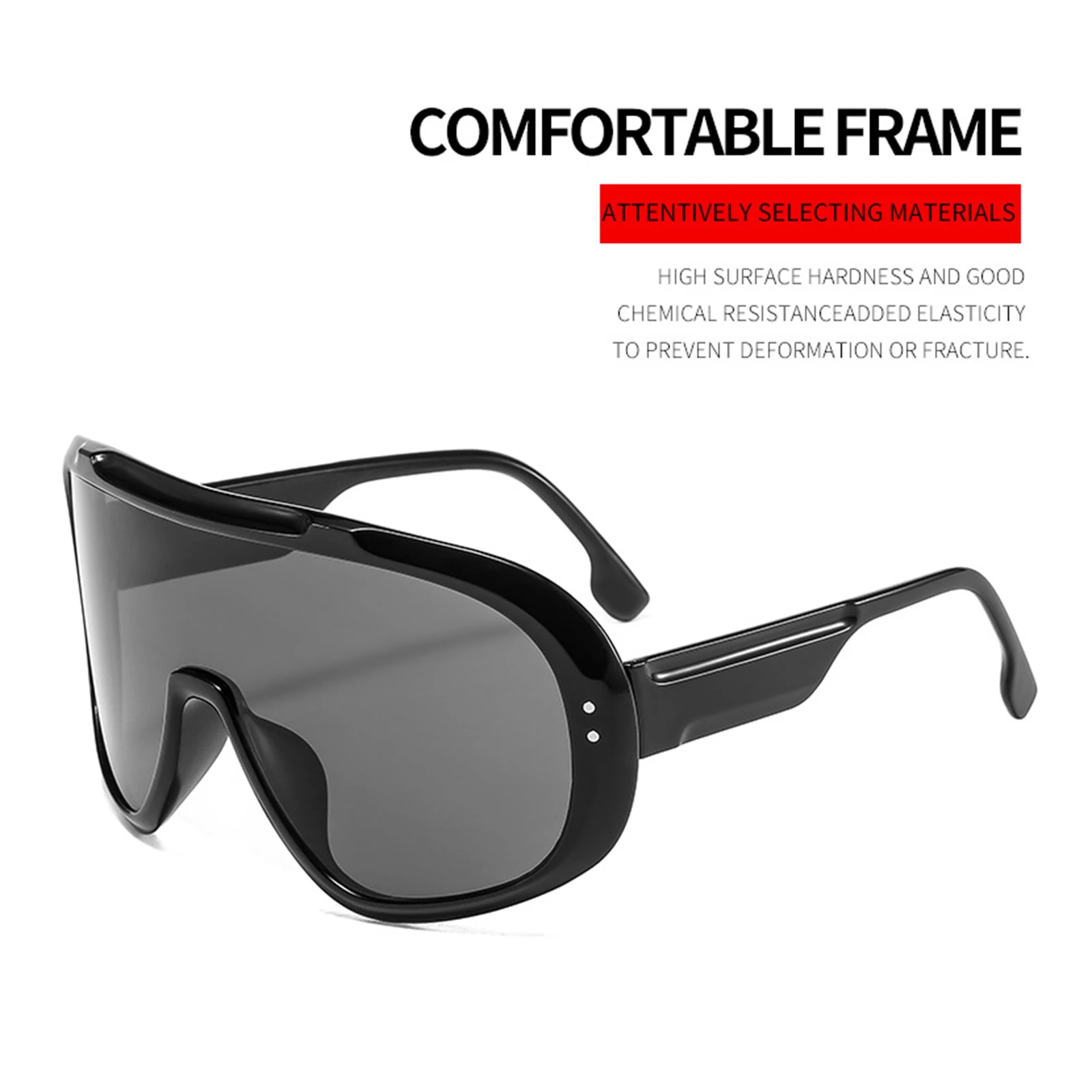 Модные уличные спортивные очки для верховой езды унисекс однотонные/цветные с