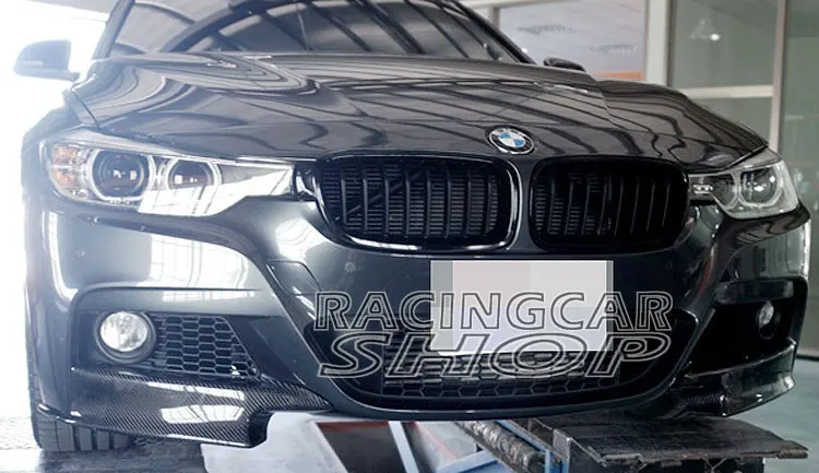 Передний спойлер из углеродного волокна в стиле P разветвители 3 шт. для BMW F34 GT Gran