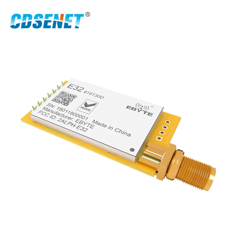 5 шт. большой радиус действия LoRa SX1278 SX1276 915 МГц радиочастотный модуль Φ 1 Вт