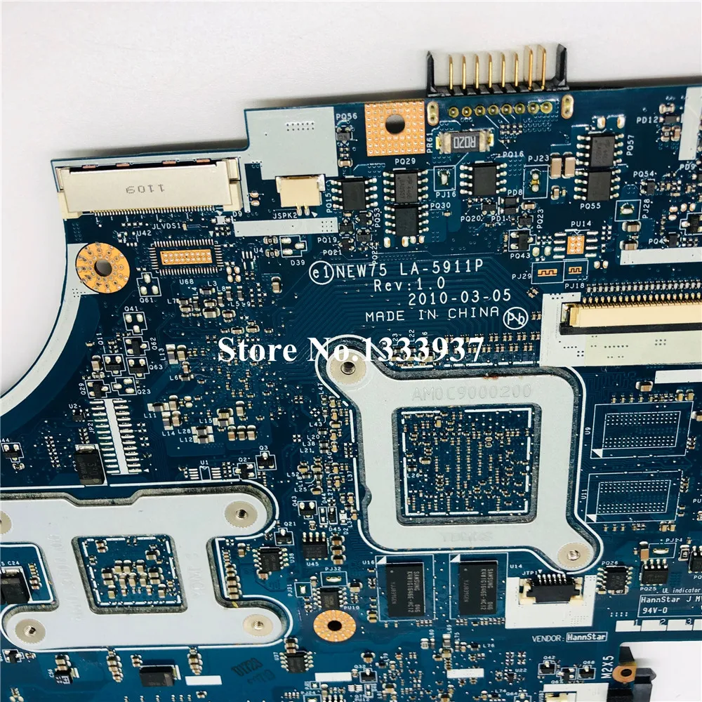 Для ACER 5552 5552G 5551G 5551 Материнская плата ноутбука MBWVE02001 NEW75 LA-5911P материнская плата протестирована Быстрая
