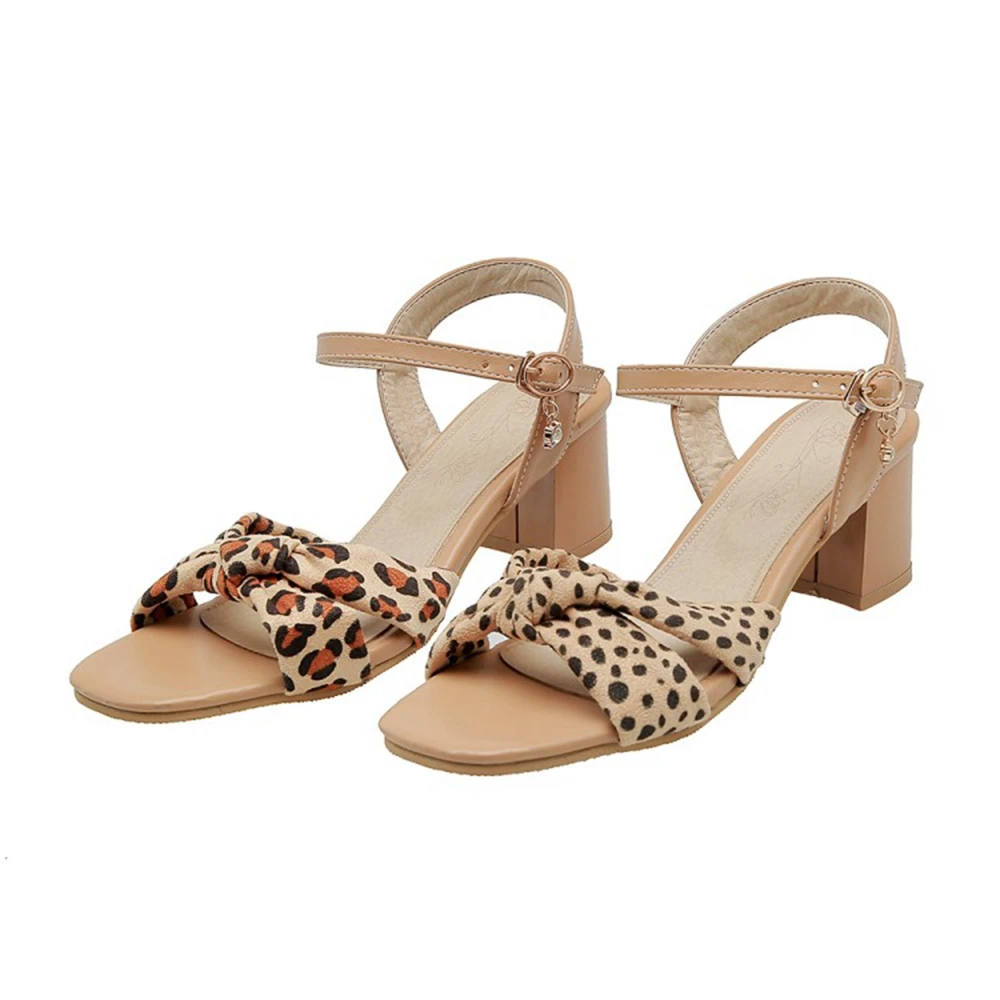 

Hot Sale Sandalias Mujer Elegant Fashion Big Size 32-46 Summer Women Sandals High Heels 5.5 cm Wedding Party Dance Shoes 19-33