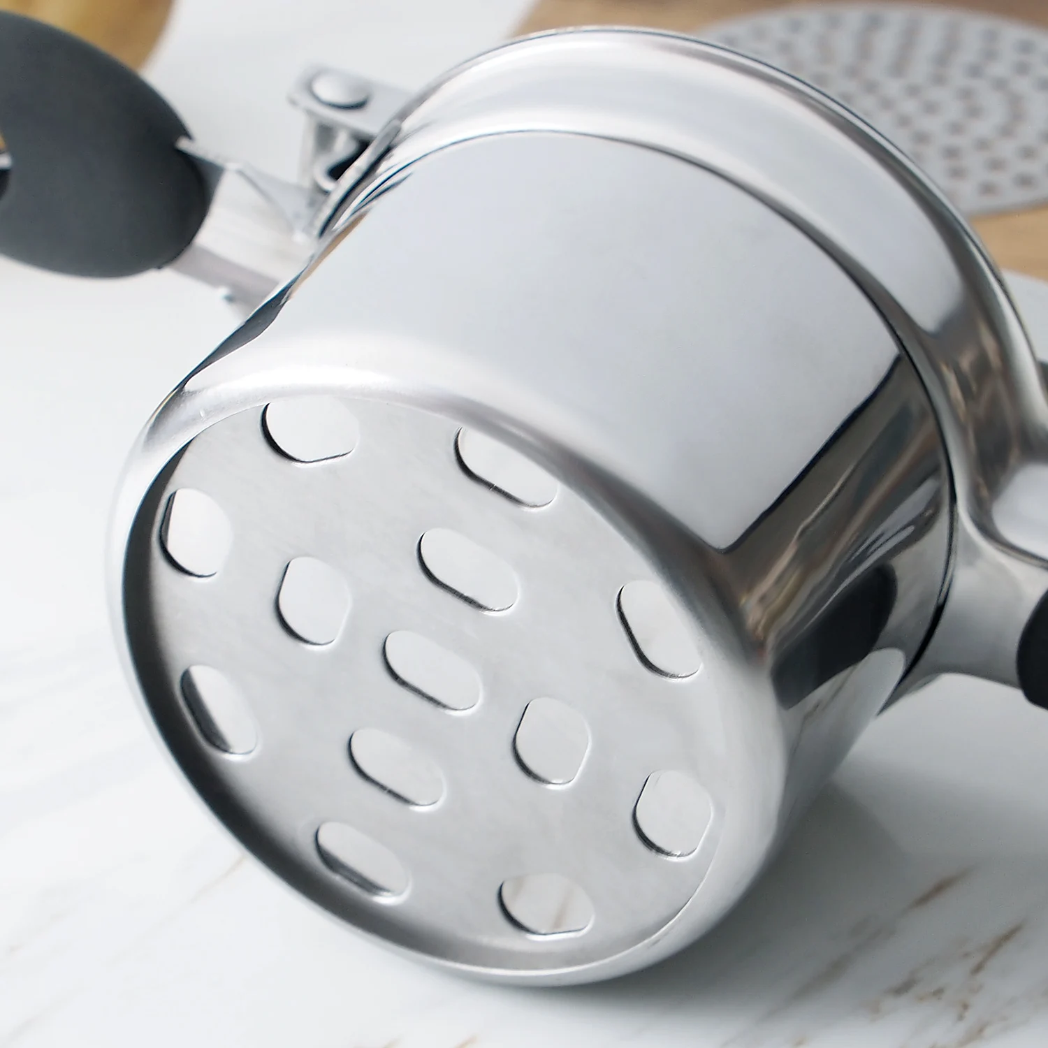 Картофелерезка UPORS из нержавеющей стали с тремя сменными дисками соковыжималка