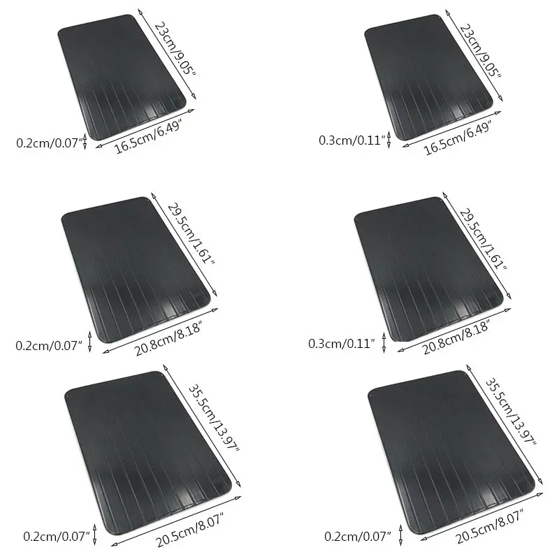 

Kitchen Thawing Plate Fast Defrosting Tray Home Kitchen Defrosting Food Meat Thawing Plate Kitchen Utensils Gadgets