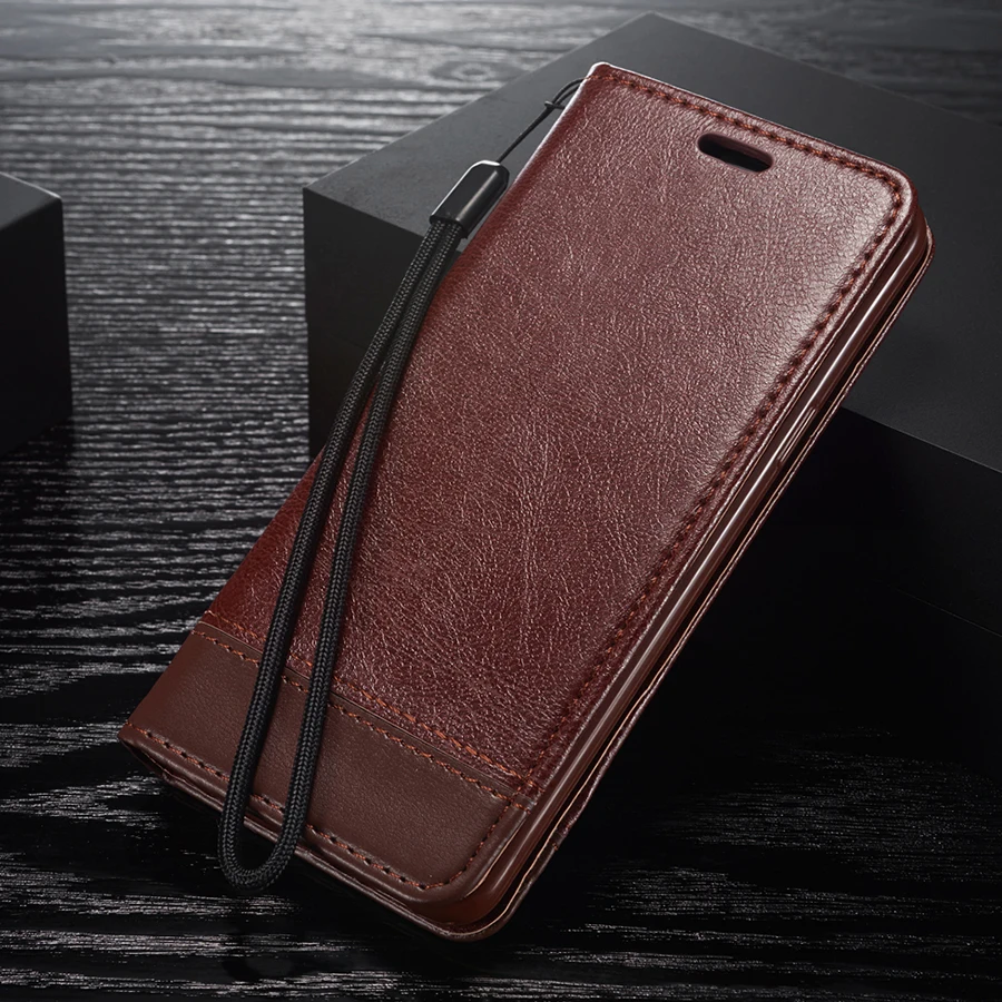 Флип кожаный чехол для samsung Galaxy S10 S9 S8 Plus S10e S7 S6 Edge Note 10 9 8 A7 2018 Роскошный кошелек