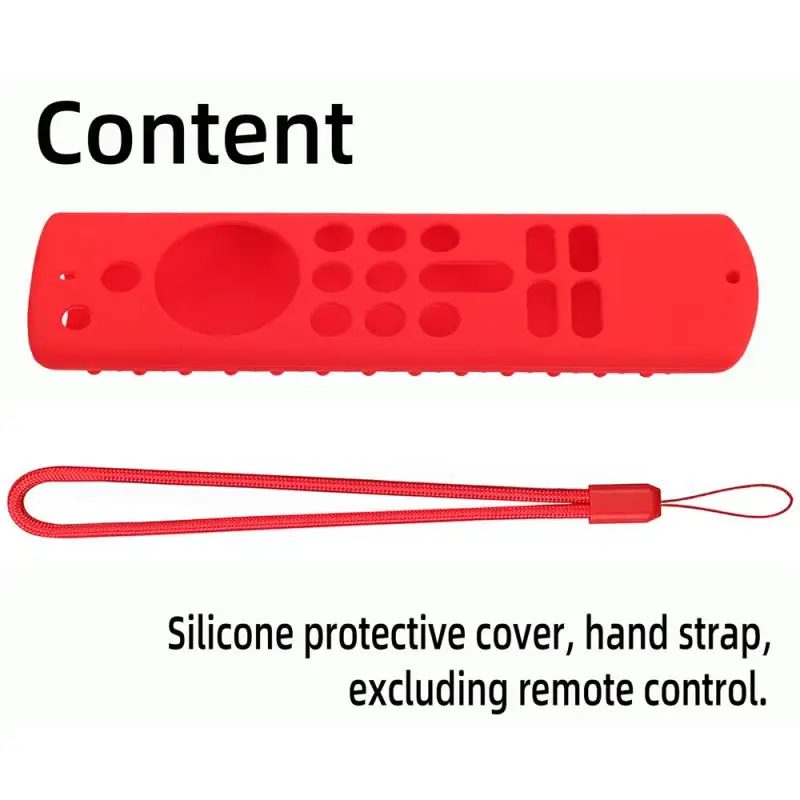 Чехол для Alexa Voice Remote 3rd Gen Противоскользящий Ударопрочный силиконовый чехол Fire TV