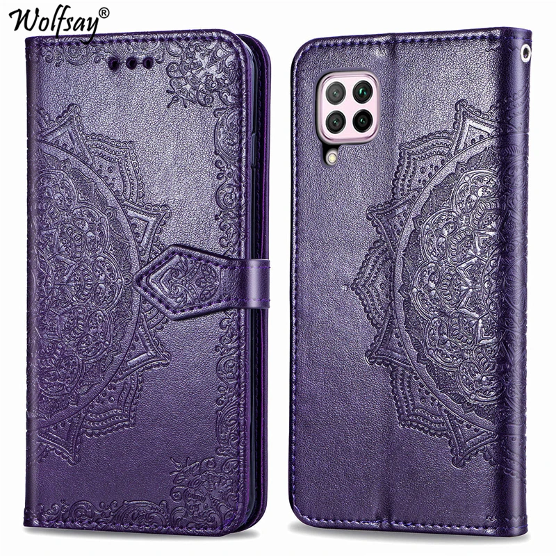 

Чехол-кошелек для Huawei Nova 6 SE, чехол 6,4 дюймов, цветочный рисунок, искусственная кожа, чехол для Huawei Nova 6 SE, чехол для Huawei Nova 6 SE, чехол