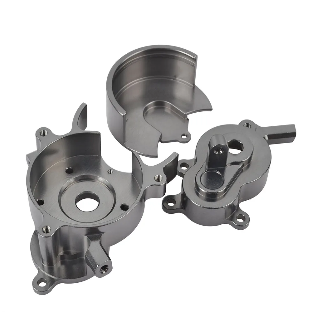 

RER11401 Радиоуправляемый Алюминиевый Чехол для трансмиссии комплект корпуса и крышка шестерни для Gen8 Scout II гонки Redcat обновленные детали