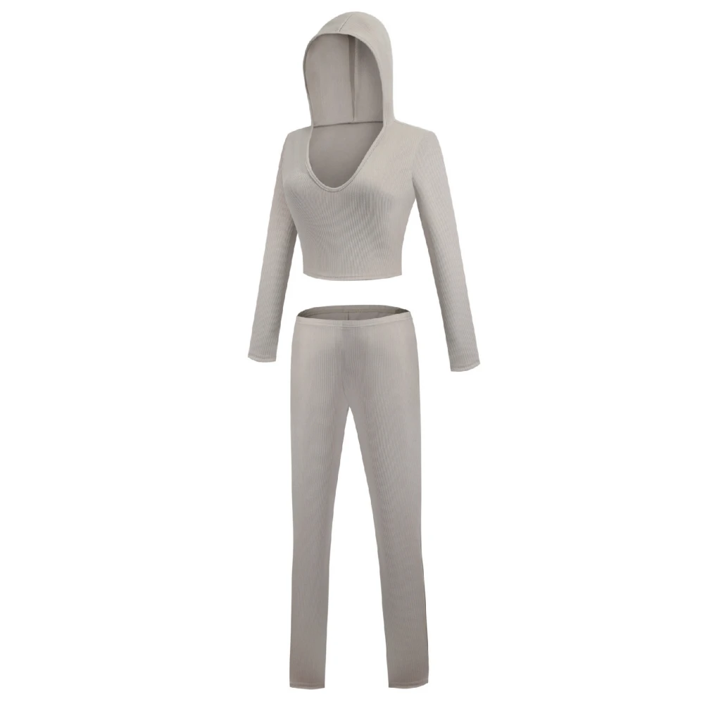 Комплект из двух предметов Conjunto Feminino Одежда Спортивный костюм для женщин Roupas