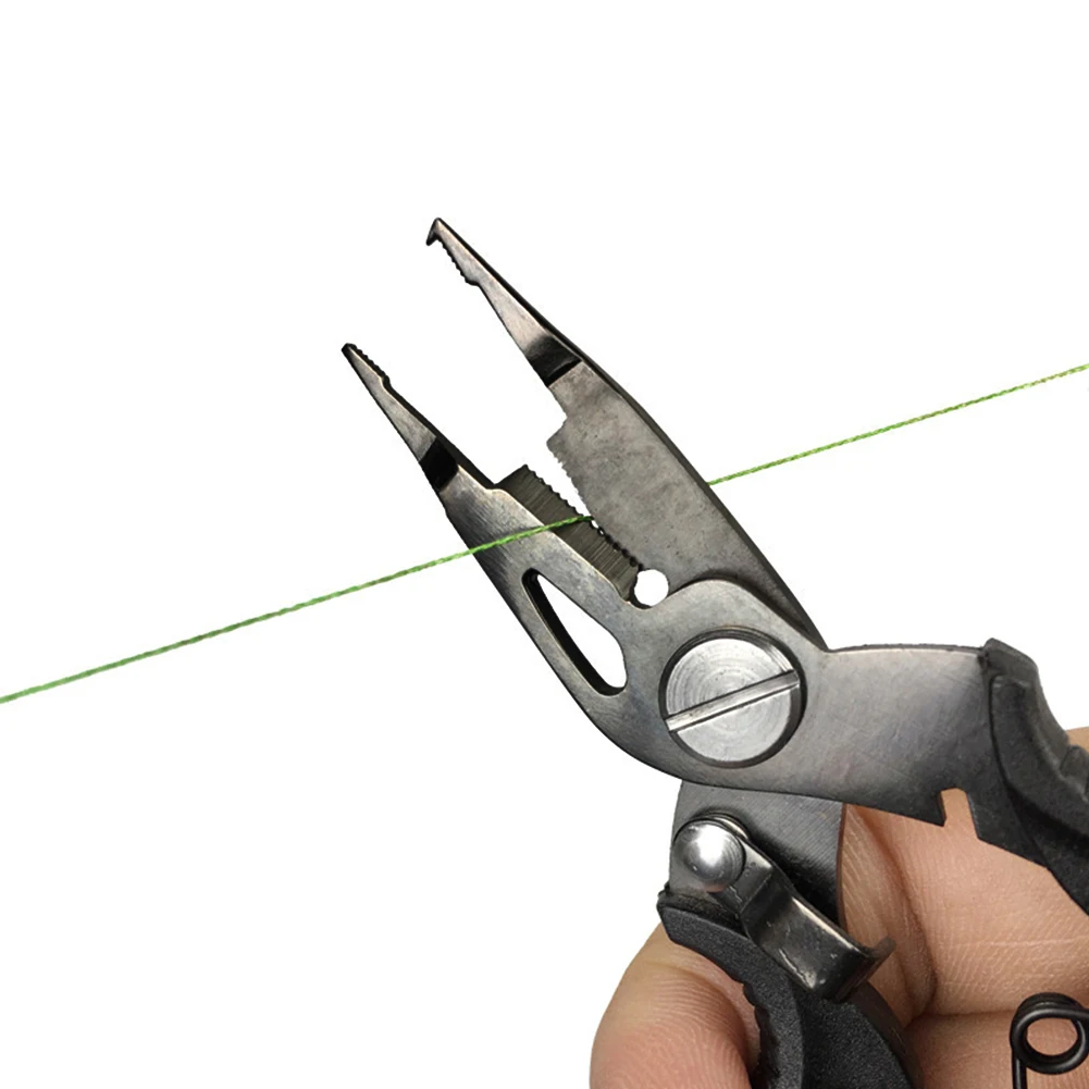 

Multifunctional Fishing Scissors Fishing Plier Scissor Braid Line Lure Cutter Hook Remover 12.5cm Fishing Plier Scissor Hot sale