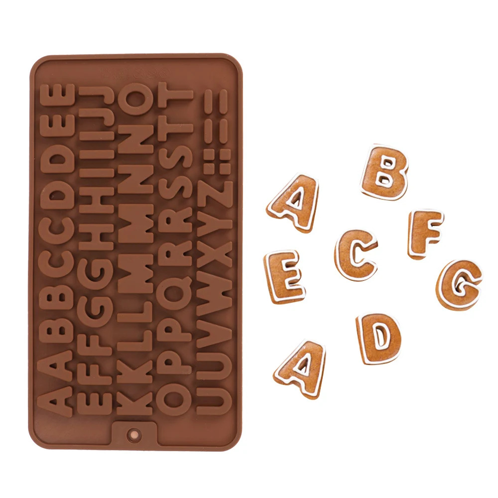 Алфавит силиконовая форма для шоколада Сделай Сам кухонные инструменты