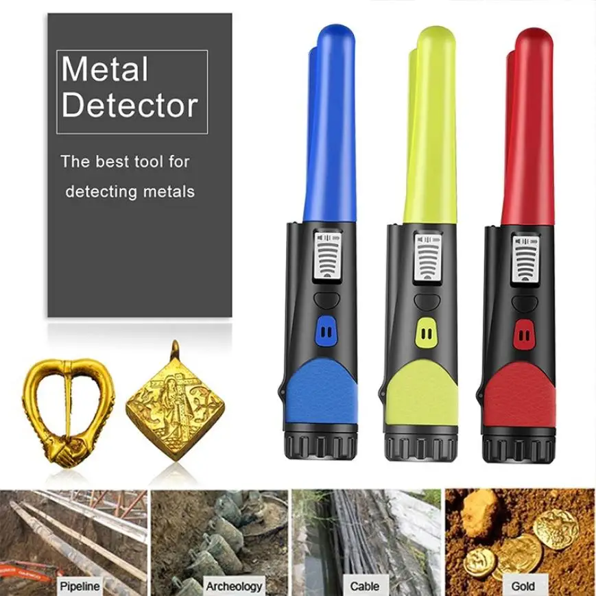 

2021 New Professional Handheld Metal Detector Pinpointer High Sensitivity Pin Pointer Static State Digger Gold Finder Detecteur