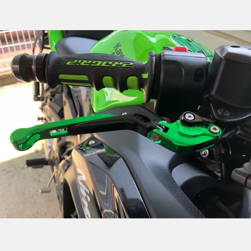 Складные рычаги тормозной муфты для мотоцикла подходят Kawasaki ZXR400 Ninja 400R 500R ER-5 GPZ500S