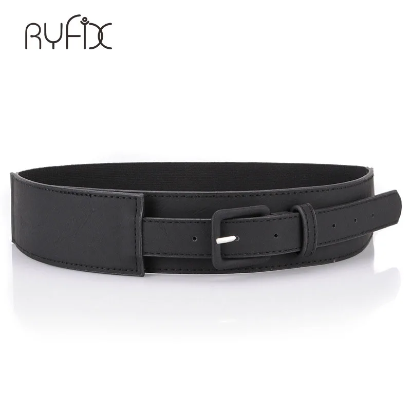 New Hot Fashion wide Faux leather belt elastic belts for women dress BL202
