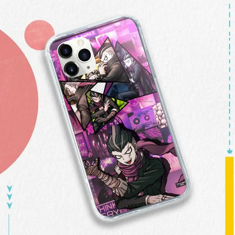 

Killing Harmony Danganronpa V3 Phone Case for iPhone 11 12 pro XS MAX 8 7 6 6S Plus X 5S SE 2020 XR
